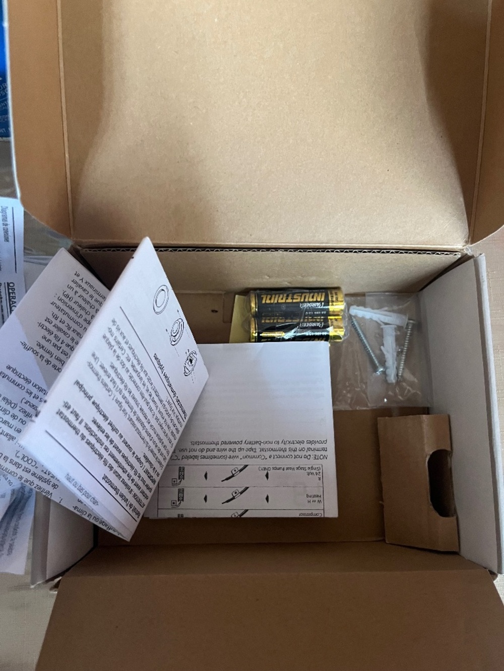Digital a/c thermostat